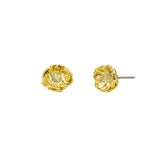 Gold Poppy Earring
