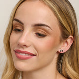 Silver Bow Tie Pasta Earring