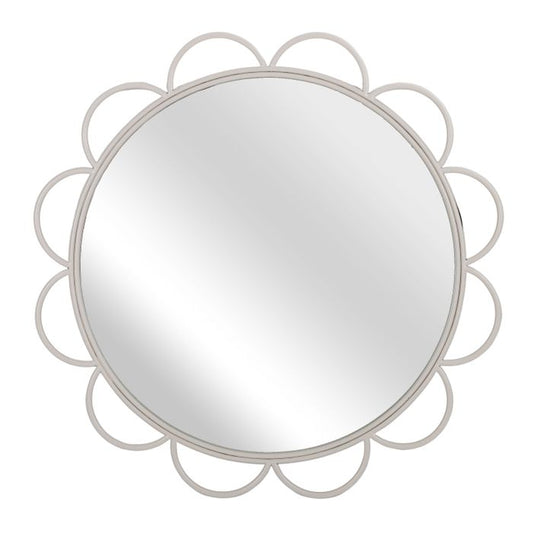 AXIS METAL WALL MIRROR - TAUPE
