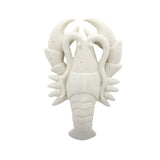 Ceramic Ivory Lobster Sculpture