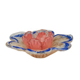 Fleur Glass Candle Holder