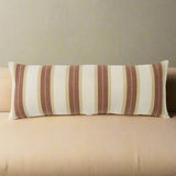 Palma Cotton Cushion - Russet Natural 25cm