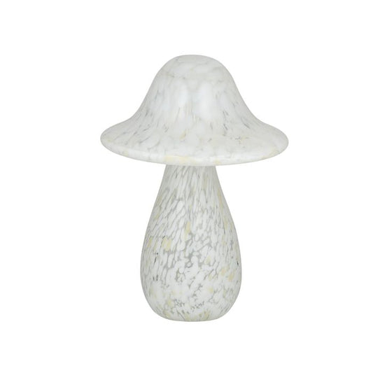 MOTTIE GLASS MUSHROOM SCULPTURE - LARGE