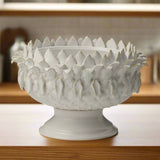 Ananas Ceramic Footed Bowl