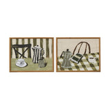 Caff Frame Glass Print