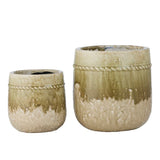 Taormina Ceramic Plant Pot Set