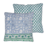 Anika Cott Block Cushion Emerald - 50cm