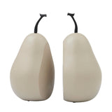 Pears Resin Bookends - Set of 2