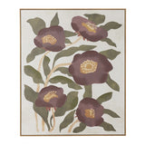 Fiori Oak Frame Oil Canvas