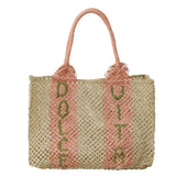 Dolce Vita Jute Tote Bag