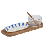 Azzurro 4 Piece Serving Set