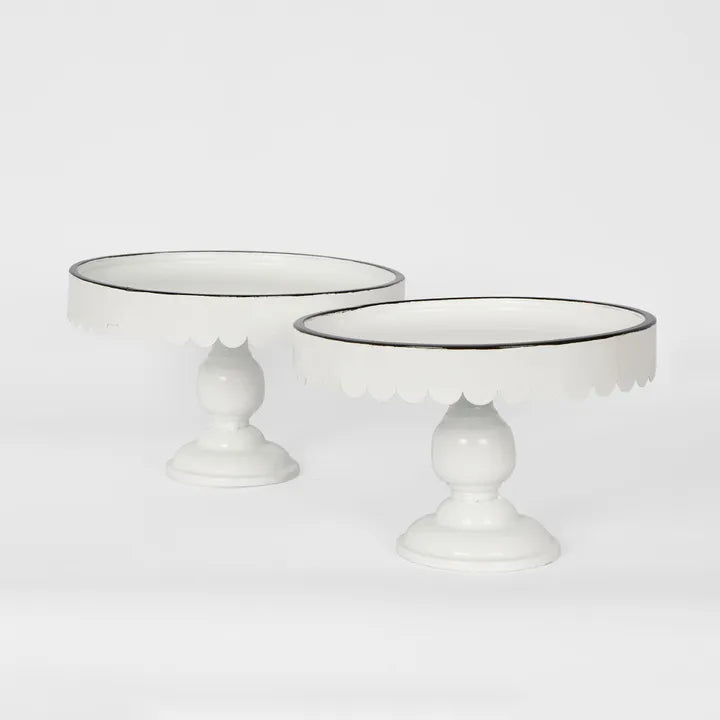 PICARDY FAUX EN CAKE STAND SET