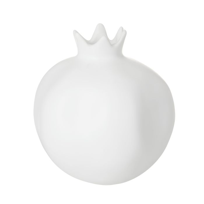 POMEGRANATE SCULPTURE - WHITE