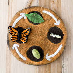 FELT LIFECYCLE OF MONARCH BUTTERFLY - GEORGES of Dubai