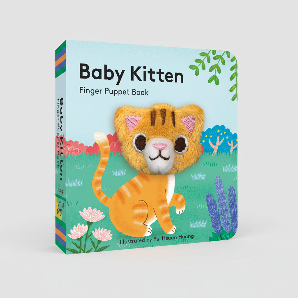 FINGER PUPPET BOOK - BABY KITTEN - GEORGES of Dubai