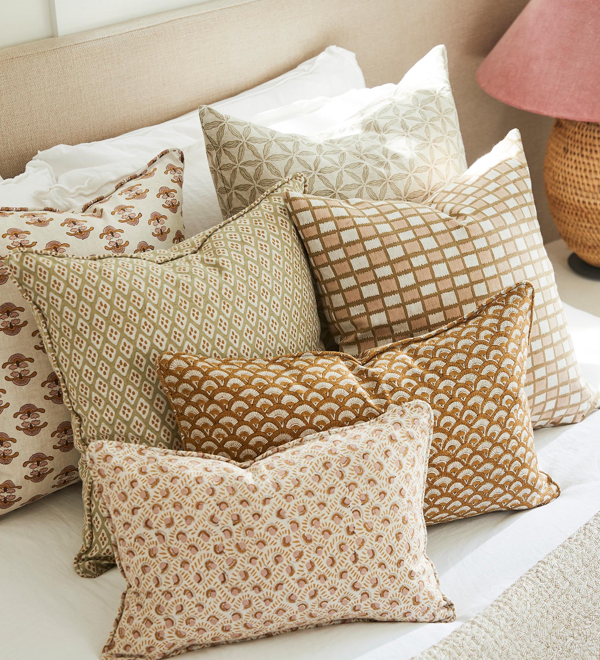 Fiore Petal Linen Cushion - 50cm