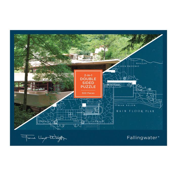 FRANK LLOYD WRIGHT - WATER DOUBLE SIDE PUZZLE - GEORGES of Dubai
