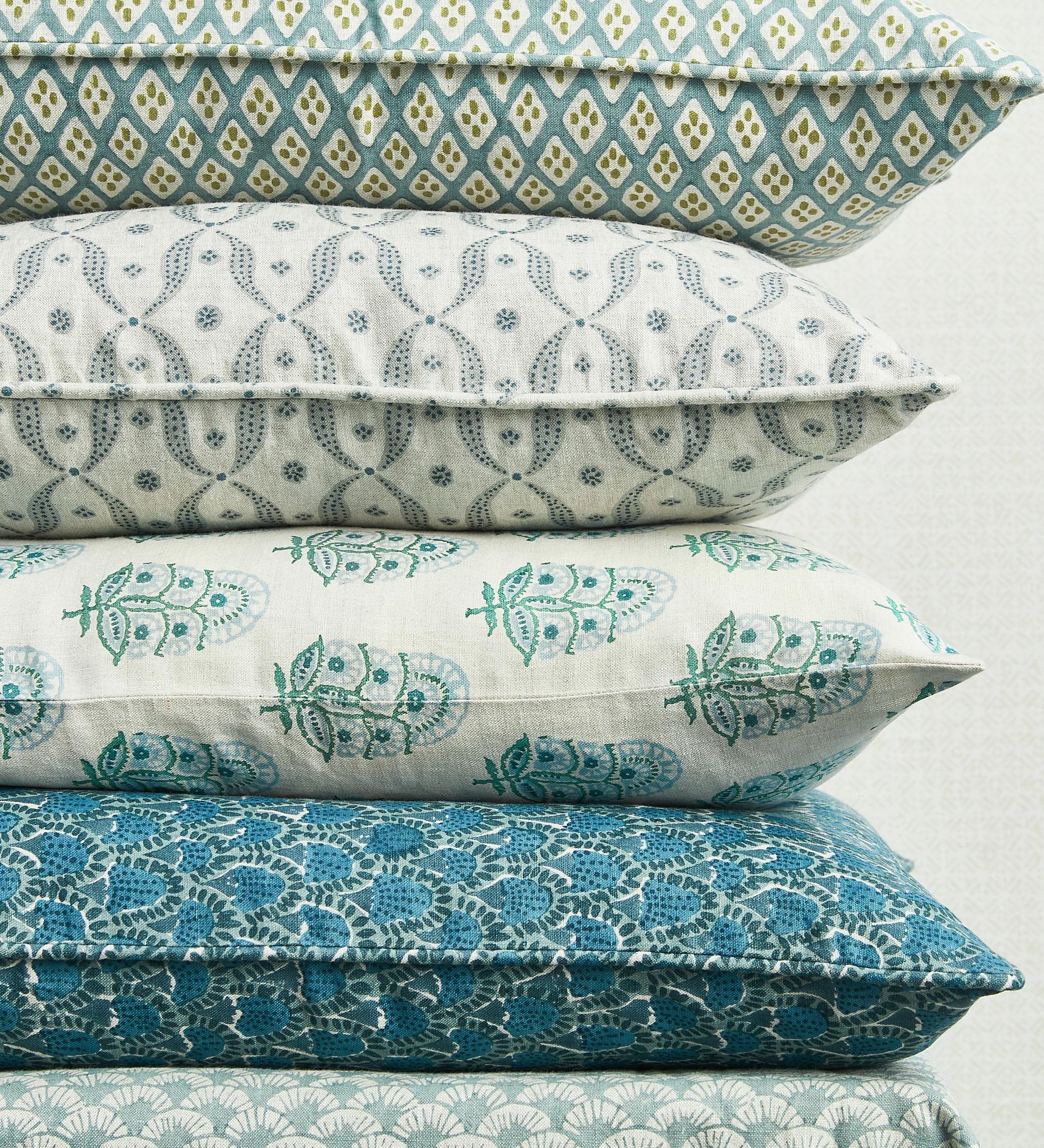 Genoa Mineral Linen Cushion - 50cm