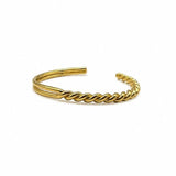 Gold Half and Half Cuff