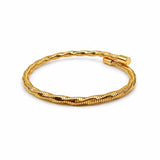 Gold Twisted Wrap Bracelet