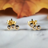 Triple Spark Earring