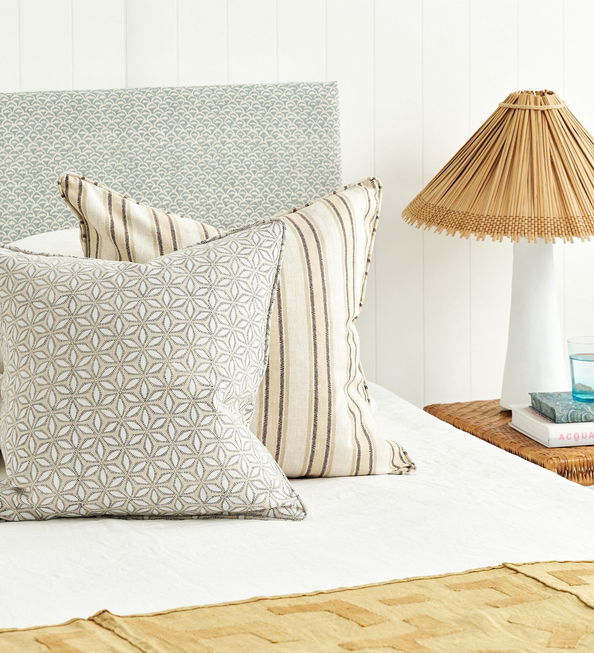Hanami Chalk Linen Cushion - 50cm