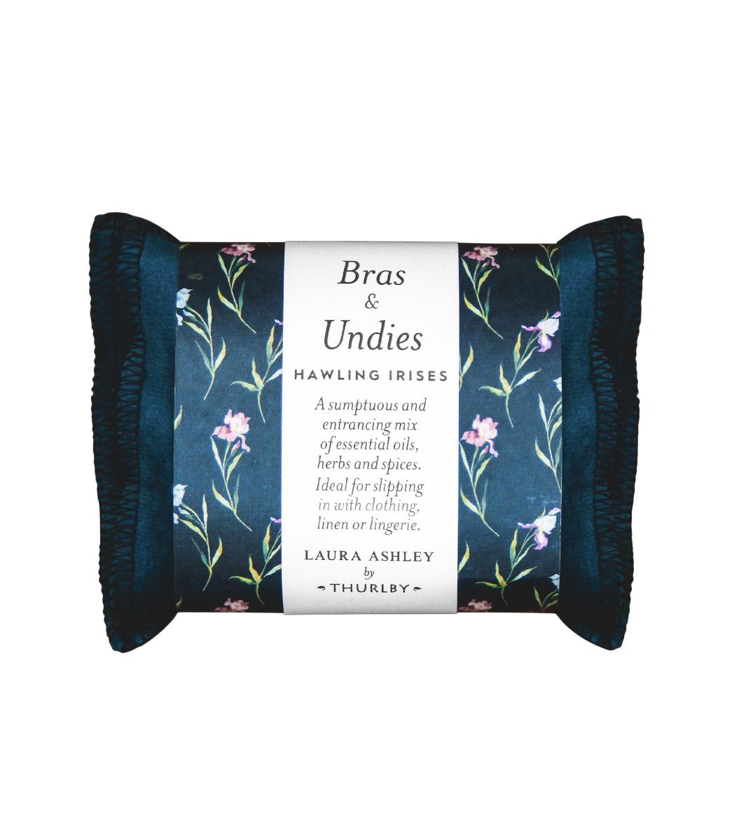 HAWLING IRISES BRAS & UNDIES SCENTED PILLOWS