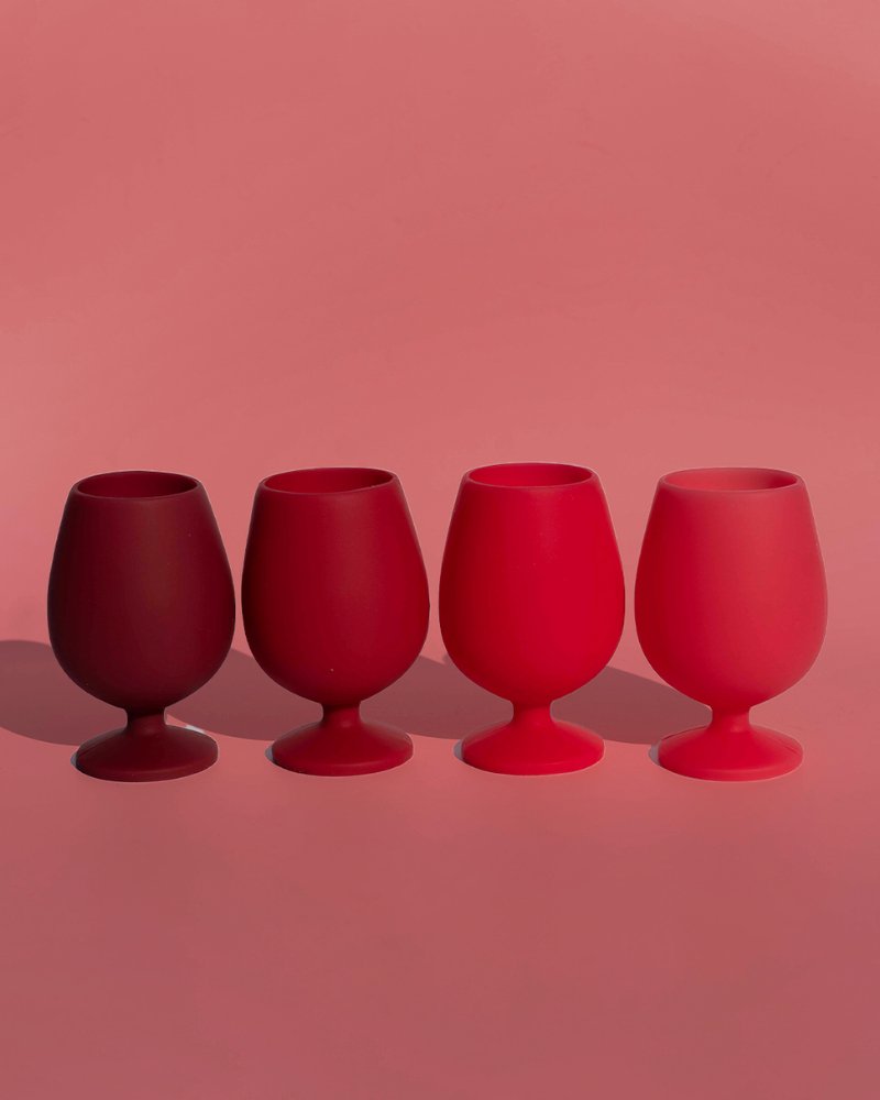 UNBREAKABLE STEMM | WINE GLASSES | HOLIDAY CRANBERRY