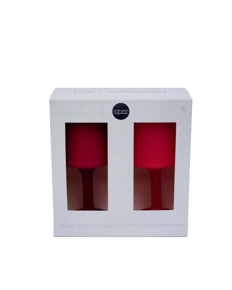 UNBREAKABLE SWEPP | WINE GLASSES | HOLIDAY CRANBERRY