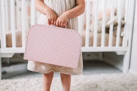 KIDS CARRY CASE - GINGHAM