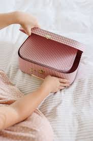 KIDS CARRY CASE - GINGHAM