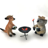 Aussie Blokes at Barbecue
