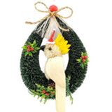 Christmas Door Hanger Wreath - Cockatoo