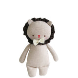 Linen Mini Rattle - Lion