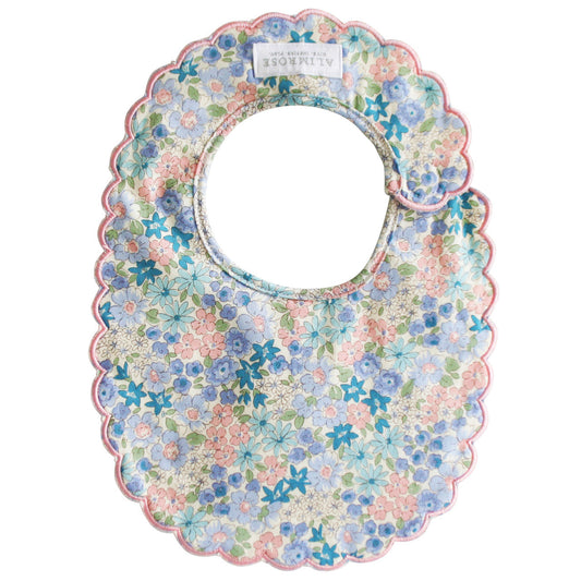 SCALLOP BIB - LIBERTY BLUE