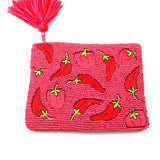 Chilli Beaded Purse