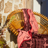 Esme Bath Sheet - Hibiscus