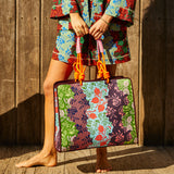 Leilani Tote Bag - Garnet