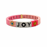 Joy Tile Stretch Bracelet