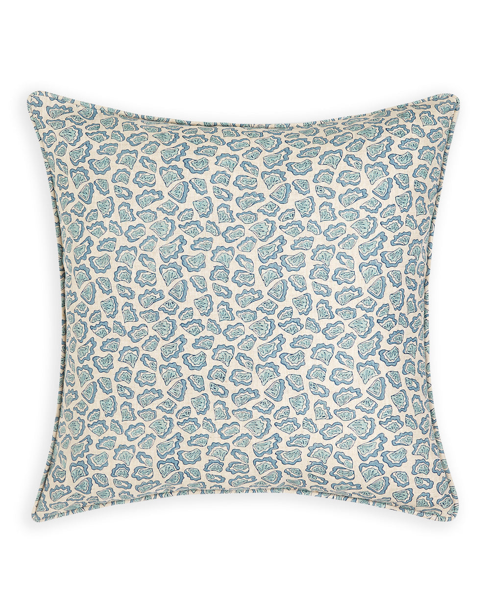 KAUAI FRESH AZURE LINEN CUSHION - 50CM