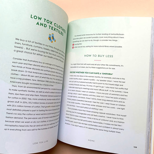 LOW TOX LIFE: A HANDBOOK FOR A HEALTHY YOU AND A HAPPY PLANET