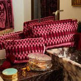 Arlette Terry Pouch - Cosmo Pink Small