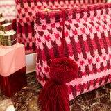 Arlette Terry Pouch - Cosmo Pink Small