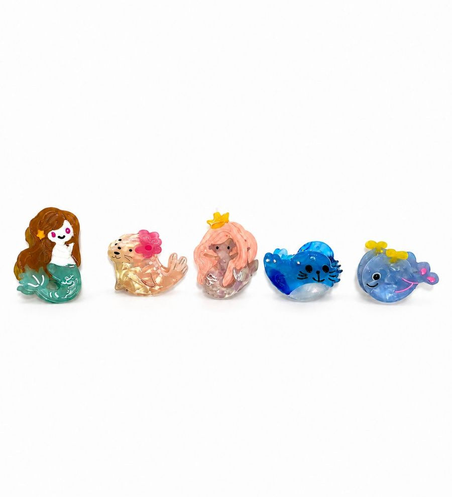 Mini Sea Hair Clips