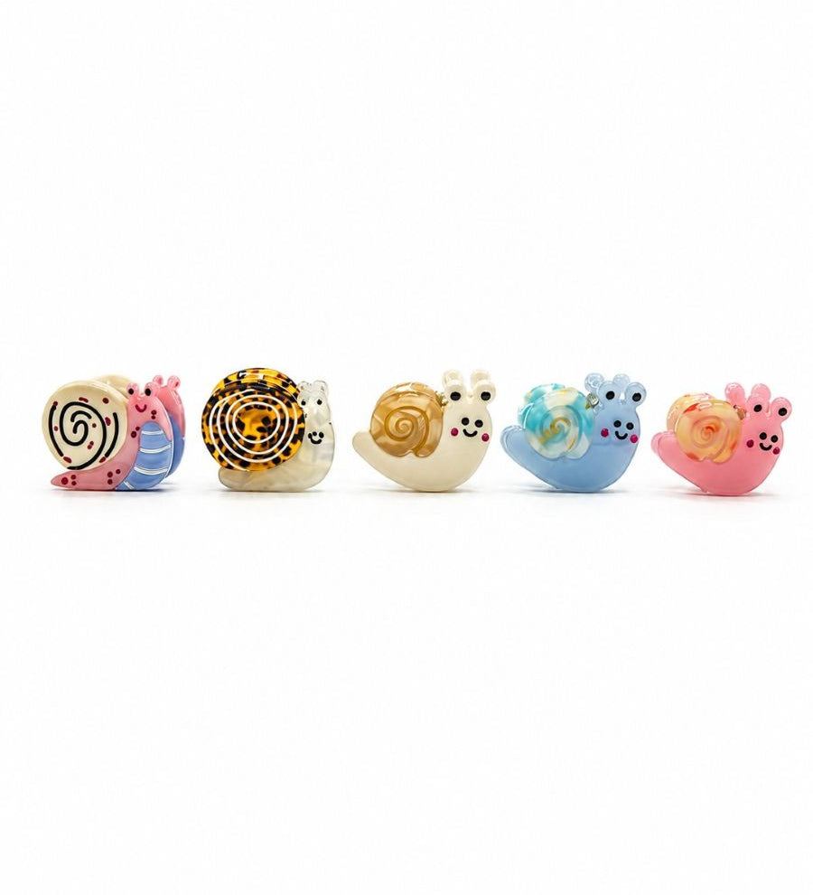Mini Snail Hair Clips