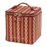 Acadia Cosmetic Case - Mahogany