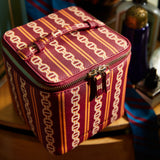 Acadia Cosmetic Case - Mahogany