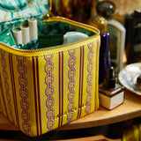 Acadia Cosmetic Case - Mustard