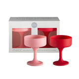 Unbreakable Mecc | Cocktail Glasses | Cherry - Blush