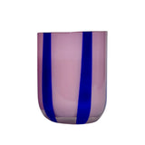 Atina Glassware - Lilac/Navy